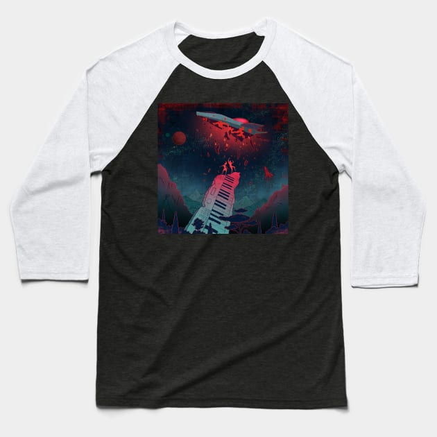 Funky Apocalypse Baseball T-Shirt by Antoine Doré